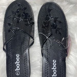 Mesh slippers